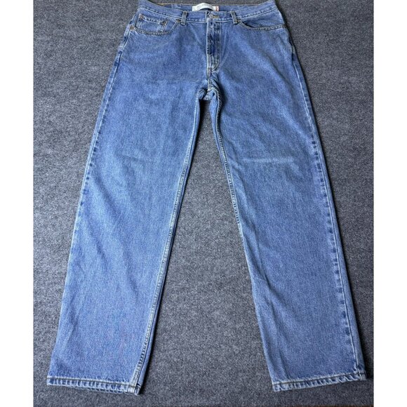 VTG Levi's 550 Red Tab Relaxed Loose Fit Jeans Men 38x33* 100% Cotton Denim 90s - Picture 1 of 10
